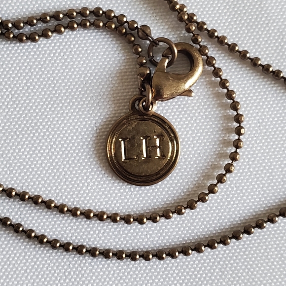 Lisa Hoffman Japanese Agarwood Charm Pendant Necklace 22" - Picture 6 of 8